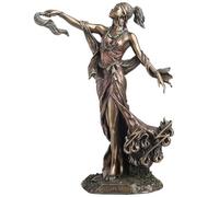 Unicorn Studio OYA - Diosa del Viento, tormenta y transformación Figura Decorativa, Bronce Color