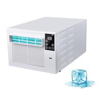 Unidad de aire acondicionado portátil compacta de 4800 BTU con deshumidificador, mini aire acondicionado ultra silencioso para caravanas, tiendas de campaña, ventilador de refrigeración de bajo ruid