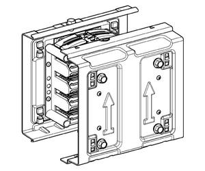 Unidad de conexión 400A - Acoplador para tronco de barras KSA400ZJ4 | Schneider Electric | KSA400ZJ4 | Accesorios juego barras sys trunking.