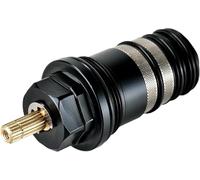 Unidad de control de temperatura 94282000, compatible con duchas Hansgrohe Ecostat y rellenos termostáticos de bañera de 2 y 3 agujeros, 3/4 pulgadas con vástago de latón y pintura galvanizada