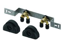 Unidad de montaje TECElogo-Ax, dim. 16xRP1/2\", distancia entre ejes 150mm, bronce al silicio, 8804004