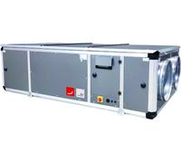 Unidad de ventilación CARMA 323 horizontal, eléctrico, con recuperación de calor, post-calentamiento por agua caliente y presión constante, de Zehnder - CZICDF045621