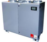 Unidad de ventilación SILVERTOP 52 eléctrica con recuperación de calor y post-calentamiento por agua caliente, de presión constante de Zehnder - CZICDF028809