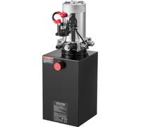 Unidad hidráulica de 10 litros, bomba para remolque basculante de acción simple, con una presión de alivio máxima de 22 MPa y un caudal de 3,4 litros por minuto. Bomba hidráulica de 12V DC con depósit