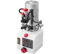 Unidad hidráulica de 4 litros, bomba para remolque basculante de acción simple, con una presión de alivio máxima de 22 MPa y un caudal de 3,4 litros por minuto. Bomba hidráulica de 12V DC con depósito