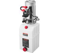 Unidad hidráulica de 7 litros, bomba para remolque basculante de acción simple, con una presión de alivio máxima de 22 MPa y un caudal de 3,4 litros por minuto. Bomba hidráulica de 12V DC con depósito