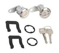 Unifizz 1 par de cilindros de cerradura de puerta de coche con 2 llaves para F-or-d para Ranger 1983-1992