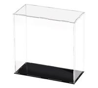 Unifizz Caja de exhibición de acrílico transparente a prueba de polvo para coleccionables, cubo, caja de exhibición 9,8x3,9x9,8 pulgadas