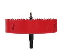 Unifizz Cortador de sierra perforadora M42 bimetálica de 140 mm para madera, plástico y aluminio