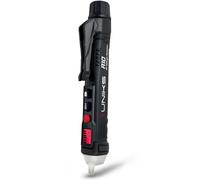 UNIKS - Buscapolos Profesional R10 con 3 Niveles de Intensidad - Detector Cables Eléctricos y de Tuberías con Pantalla, Linterna y Doble Sensibilidad - Detector de Tensión Sin Contacto