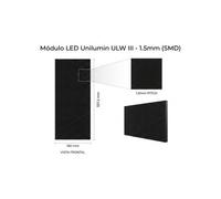 Unilumin Módulo LED para Gabinete ULW III 1.5, 600x337.5 mm