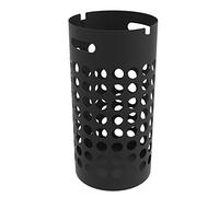 Unilux Paragüero Slim 400109020, de metal y plástico, con bandeja colector de agua y gancho, 26 x 50 cm, color negro