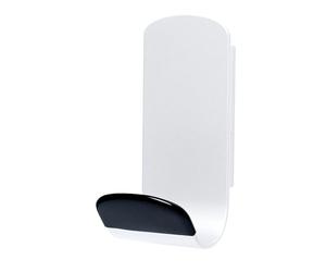 Unilux perchero soporte magnético, color Blanco