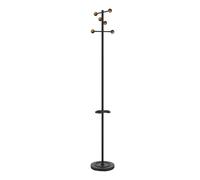 Unilux Welcome perchero Madera y Negro
