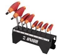 Unior 193hx-us.1 629820 Hex Hex T-handle Wrench 8 Pieces Naranja