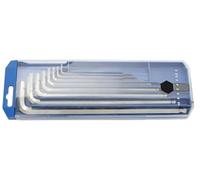 UNIOR 610917 - Juego de 8 llaves allen esféricas largas en caja de plástico de 2 a 10 mm serie 220/3SLPB2