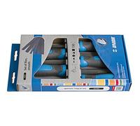 UNIOR 612933 - Juego de 5 limas finas en caja de cartón 200 mm serie 762/5S