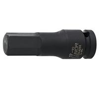 UNIOR 615220 - Llave de vaso de impacto 1/2" con punta hexagonal 8 mm serie 231/4AHX