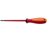 UNIOR 616438 - Destornillador plano aislado VDE 0.6x3.5x100 mm serie 603VDETBI