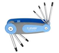 Unior 617150 - Juego de 8 Llaves Allen con Perfil TX Modelo Navaja de TX 9 a TX 40 Serie 220/7TX NFH