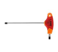 Unior Destornillador hexagonal con mango en T, métrico, 8 mm, rojo/naranja