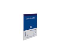 Unipapel - Blocs de Notas Pequeños, Pack de 10 Unidades, Tamaño A6, Cuadriculados 4m, 80 Hojas, Papel 60g Microperferado, 14,8x10,5cm, Cotnratapa Resistente, Memoblock Uni, Certificado PEFC