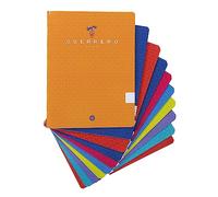 Unipapel - Pack 10 Libretas Tapa Blanda Guerrero, A4, Cuadrículas 4x4 mm, 90 Gramos, Colores Surtidos Aleatorios