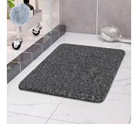 Uniqoos® Alfombrilla antideslizante para ducha: PVC suave, drenaje eficiente y agarre seguro sin ventosas, protege la bañera y el suelo, y proporciona un suave masaje para los pies