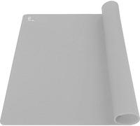 Uniqoos® Alfombrilla de silicona XXL, 60,9 x 40,6 cm – 1,1 mm, antiadherente y antideslizante, libre de BPA, apta para alimentos, resistente al calor, ideal para fondant, pasteles y pizza