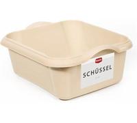 Uniqoos®: Cubeta de plástico para lavar, 8 litros – recipiente de lavado rectangular, apto para cubiertos, platos y ollas
