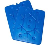 Uniqoos® - Juego de 2 placas refrigerantes Freezeboard – placas refrigerantes extraplanas de 32 x 25 cm, con capacidad de 800 ml cada una, de color azul, aptas para alimentos y reutilizables, para nev