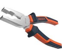 Uniqoos® Juego de alicates de 3 piezas: alicate de corte, alicate universal de 160 mm y alicate combinador de 180 mm, acero CR-V, mangos antideslizantes de 2 componentes