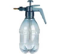 Uniqoos® Pulverizador para plantas de 1,5 L – Plástico, azul – Pulverizador a presión con boquilla ajustable (desde chorro potente hasta fina niebla) para plantas y limpieza