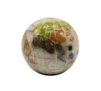 Unique Art - Peso de Papel con Forma de Globo terráqueo de 7,6 cm