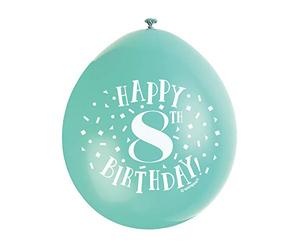 Unique Party- Globos, Color surtido (56042)