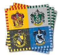 Unique Party - Servilletas de Papel - 13 cm - Diseño de Harry Potter - Paquete de 16 (59101)