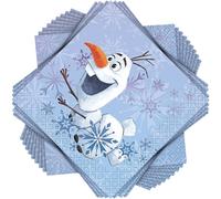 Unique Servilletas de bebidas temáticas de Frozen 2 de Disney (paquete de 16), perfectas para fiestas y celebraciones