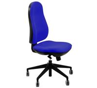 Unisit Silla Administrativa Sincro Ariel Azul (Reposabrazos no incluido)