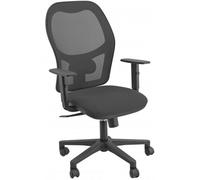 Unisit Silla Administrativa Sincro Hubble Negro con Reposabrazos Ajustables