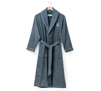 UNITED COLORS OF BENETTON. Albornoz Unisex hombre o mujer 360gsm 100% algodón, Gris oscuro