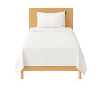 United Colors Of Benetton Benetton Black & White - Set 2pc Cama - 135x200cm + 80x80cm - 200TC - Algodón White and Grey 155x200