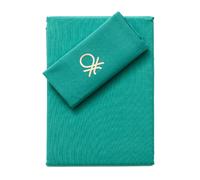 United Colors Of Benetton SET 2PC CAMA (FUNDA NÓRDICA 150X220CM + FUNDA DE ALMOHADA 63X63CM) VERDE Y MORADO RAINBOW BENETTON 70%ALGODÓN + 30% POLIÉSTER Blue and Yellow 150x220
