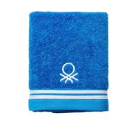 United Colors Of Benetton - Toalla Mano Benetton Azul Algodón 50x90cm Rápida Absorción