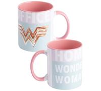 United Labels DC Comics Wonder Woman - Taza de café (cerámica, 320 ml), color turquesa