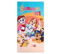 United Labels Paw Patrol Toalla de Playa Infantil Colorida Verano Days 140 x 70 cm Toalla 100% Algodón Toalla de Baño para Playa Natación
