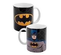 United Labels Taza DC Comics - Taza de café Batman Taza de café de cerámica Negra 320 ml