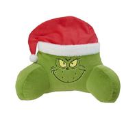 United Labels The Grinch Cojín Respaldo para Cama y Sofá Respaldo con Reposabrazos Cojín de Lectura para Espalda, Cuello y Cabeza, Verde 40x38cm