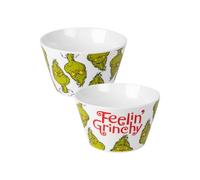 United Labels The Grinch - Cuenco para cereales (porcelana, 500 ml), color blanco