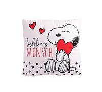 United Labels The Peanuts - Cojín Almohada Decorativa (30 x 30 cm), diseño de Snoopy
