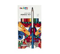 UNIVERSAL LAPIZ CARIOCA PLUS 4 0 12 COLORES SURTIDOS CARIOCA PLUS 1x9x18 Cms.
